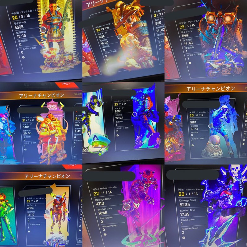 PS4版Apex 爪痕ダブハン代行 セットで2500円！総実績30件突破！｜APEX 