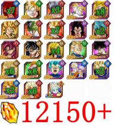 iOS 石12150以上 DAIMA悟空 超コンビ等11周年コンプ LR80体以上