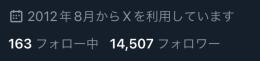 【圧倒的実績で安全】【超希少】【2012年作成アカウント】フォロワー14500程 Twitter垢