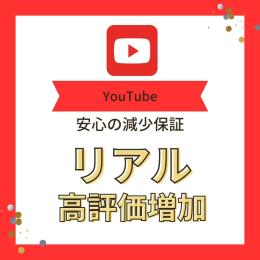 【価格破壊】YouTube高評価500回増加　高品質　減少時補償あり