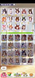 リセマラ　☆３ナリタブライアン　SSRサポ12体【キタサン　ニシノ　ツイン たづな等】　