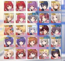 【なのはコラボキャラ追加】星4キャラ90体アカウント譲ります