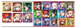 マサムネ+ルシファー+八雲+エル+聖剣＋マナ+赤枠キャラランダム4体+オーブ4000