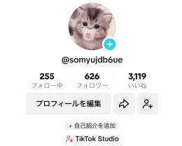 TikTokアカウント