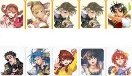UPx5 主人公リアン+マリエ+シーリーン+ルック凸+スタリオン+ロッテ+ビッキー+ガスパー