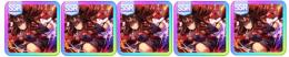 ドゥラメンテ*5+ジュエル90000個+SR/SSR突破石×1+15~40SSR