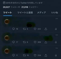 🎍フォロワー 21,000人↑ Twitter 相互 アカウント【高アクティブ内95%↑日本人】🎍