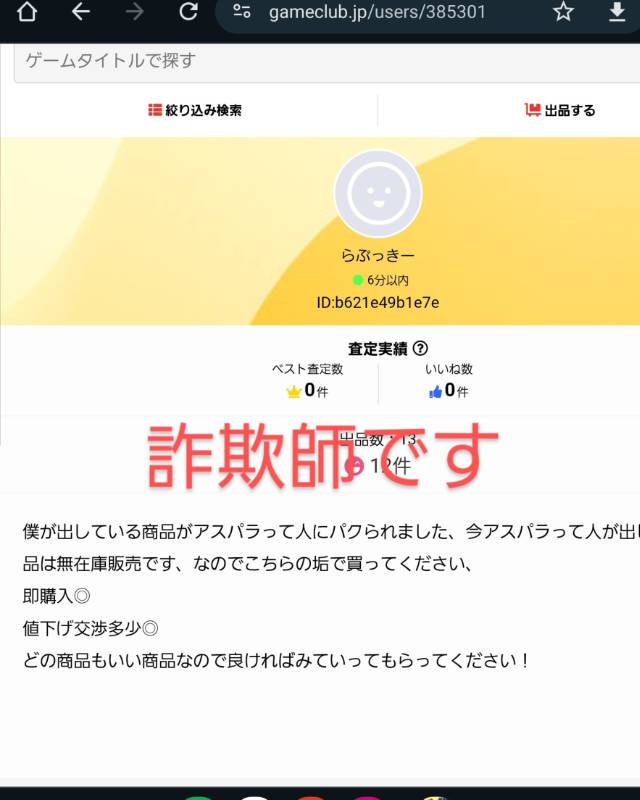 出品画像