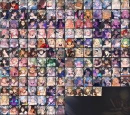 初期 コラボ限定含む全キャラ全コスコンプリート ダイヤ17.7万↑