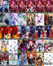 石3716個分🔵高杉晋作 宝具6✨️ 魔王信長 宝具2ら限定多数＋オベロン＋水着ら7人権✨️