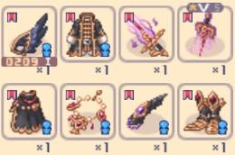 アルヴ職装備♂ 8点セット