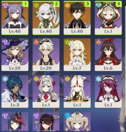 ナヒーダ鍾離刻晴コス持ちアカウント