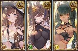 宝晶石換算49万↑ SSR合計305↑ ベルゼバブ トリプルゼロ4 水着ラジエル 金月90↑ 初期垢