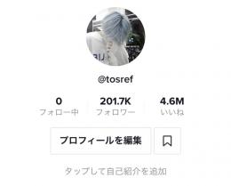 【tiktok】20万人フォロワー 400万いいね