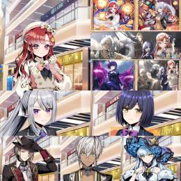 【🕑にじさんじ6弾コンプ🌈】プレイマット スリーブ SEC コイン大量回収