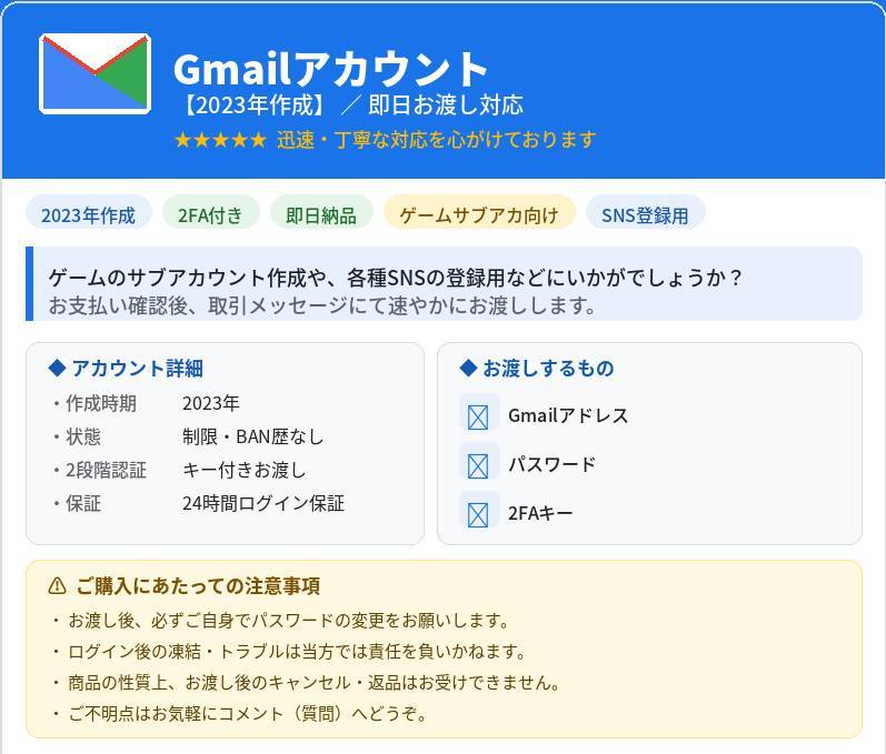 出品画像