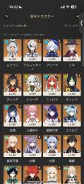 フリーナ完凸+召使2凸+スカーク1凸+夜蘭1凸