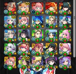 引退アカウント！ガチャ限25種運極！