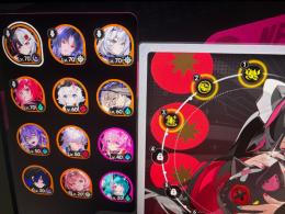 ポルシェ　レクイエム3凸＋ガチャスキン　ほとり3凸＋ガチャスキン　ナナリ1凸