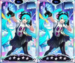 【リセマラ】☆5x2 1凸 初音ミク【初期アカウント】