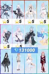 👑神初期垢💎13万御坂美琴アリス臨戦☆5 ケイ☆5 ナギサ水着☆5ハナコ水着☆5ミカ☆5