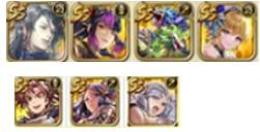 画像キャラ+ジュエル2100000+金欠片20000+ガチャチケ4400+必中券8