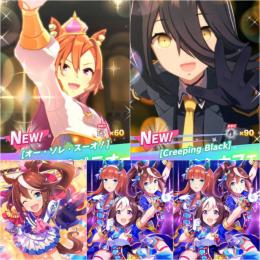 初期垢 ジュエル46000 マンハッタンカフェ テイエムオペラオー SSRトウカイテイオー