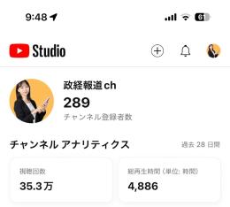 【初心者OK】石丸伸二切り抜きチャンネル 登録者289人 
