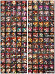 モンスト　引退アカウント　ガチャ限1000↑