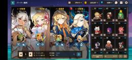 ガデテル引退垢/星3キャラ4体+餅武器多数
