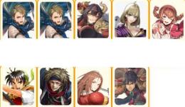 初期垢 リアン+マリエ+ゲオルグ+フリック凸+ディアナ+キンバリー+キカ+アンジー