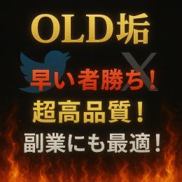  【✅安心取引】Twitter X OLD×1 凍結対策 🌟日常垢/裏垢/副業/アフィリエイト✅