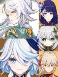 🌟(原神）Asia 🌸★5×5 兹白➕フリーナ➕ 楓原万葉➕ナヒーダ➕雷電將軍