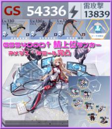 🌸GS55000↑ 鯖上位ランカー🌈ネメシスセミール完凸 雷攻14000 在幻330階🌸