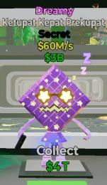 【STEAL THE BRAINROT】超激レア Dreamy ケパット 60m