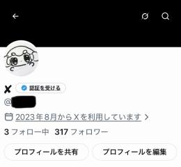 フォロワー300人超えのアカウント