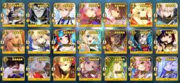 引退　64種136体 人権5種 Sイシュ 神ジュナ 凸カレ