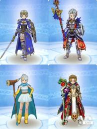 ランク95 コンプ3種　ドラゴンの杖３本　世界樹槍完凸可