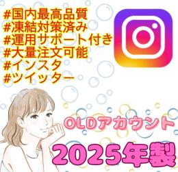 集客専用★インスタOLD垢(凍結対策済み)×10個