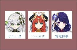 女性/冒険者ランク10 ⭐ナヒーダ + ニィロウ + 雷電将軍⭐直接購入可005