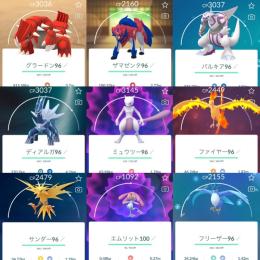 Tl43 伝説個体値100 2体 色違い413体 個体値max419体 星砂1660万等詰め合わせ ポケモンgo ゲームクラブ