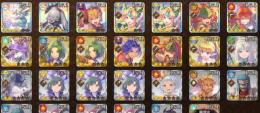 リセマラ　ガチャ産☆4キャラ×5　デュラン　ポポイ　リース ×2　シャイロ