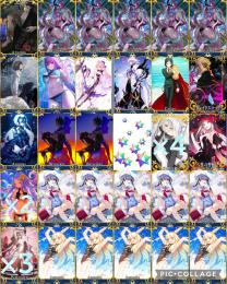 【引退 】石2154個分🔵水着伊吹童子宝具5✨神ジュナ宝具2+道満+水着スカディ+オベロンら人権✨