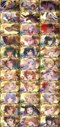 初期垢 宝晶石換算39万↑SSR計530↑金月161↑ ベルゼバブ トリゼロ サンチラ ハイラ