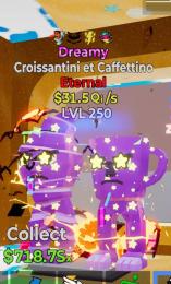 4変異ドリーミークロワッサン 250レベル 31.5Qi