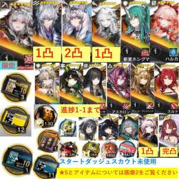 石86120個+10連券3枚+券12枚+ウィシャデル+凛御+聖聆+斬業+ハルカ+シュウ+荒蕪+Mon