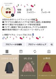 ⭐テンプレお渡し可【フォロワー２.１万人】ファッション・レディース系 / 女性向け