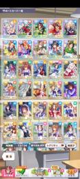 リセマラ　☆３　メジロ　オグリ　SSRサポ10体【キタサン　たづな1凸　ウオッカ等】　