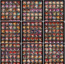 値下げ可！限定キャラ多数！ガチャ限900！オーブ300↑ログイン日数2440↑トレノバ運極！