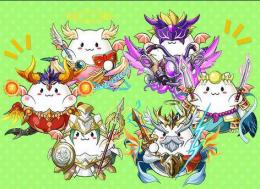 即時対応!！魔法石1320以上+素材+その他 初期垢 ios/android通用